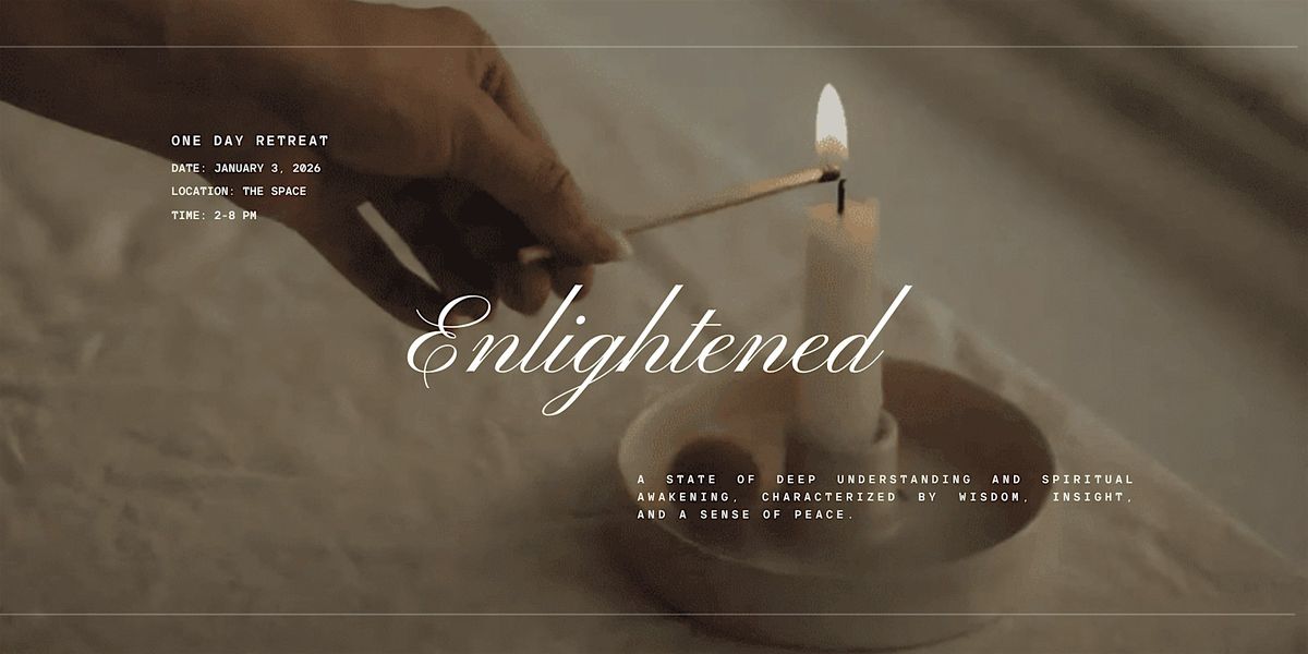 Enlightened: One Day Retreat, 3 January | Event in Howell | AllEvents