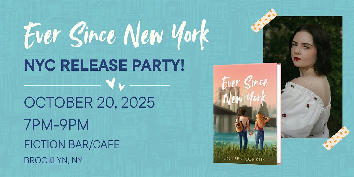 Ever Since New York | NYC Release Party!, 20 October | Event in Brooklyn | AllEvents