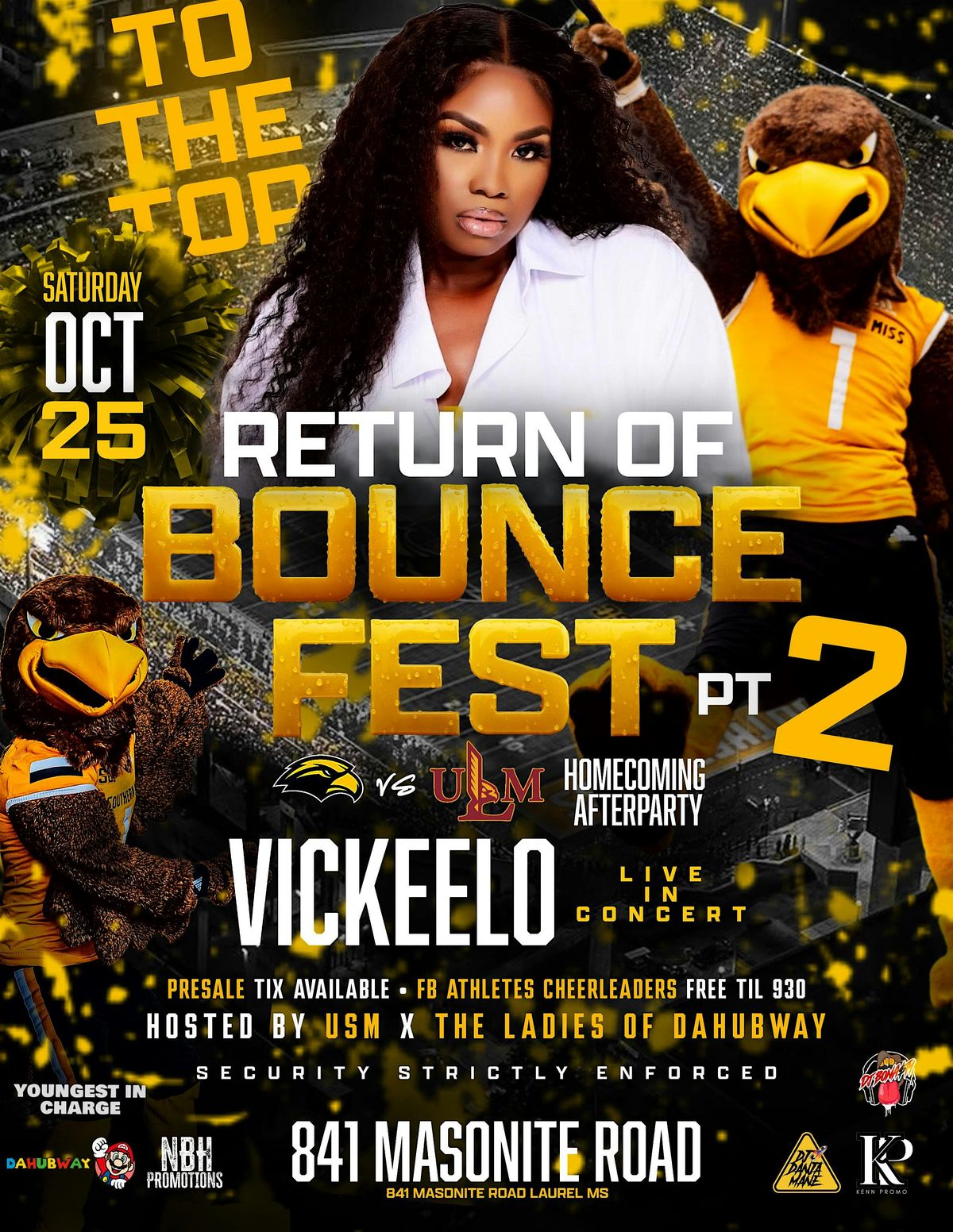 Bounce fest pt2, 25 October | Event in Laurel | AllEvents