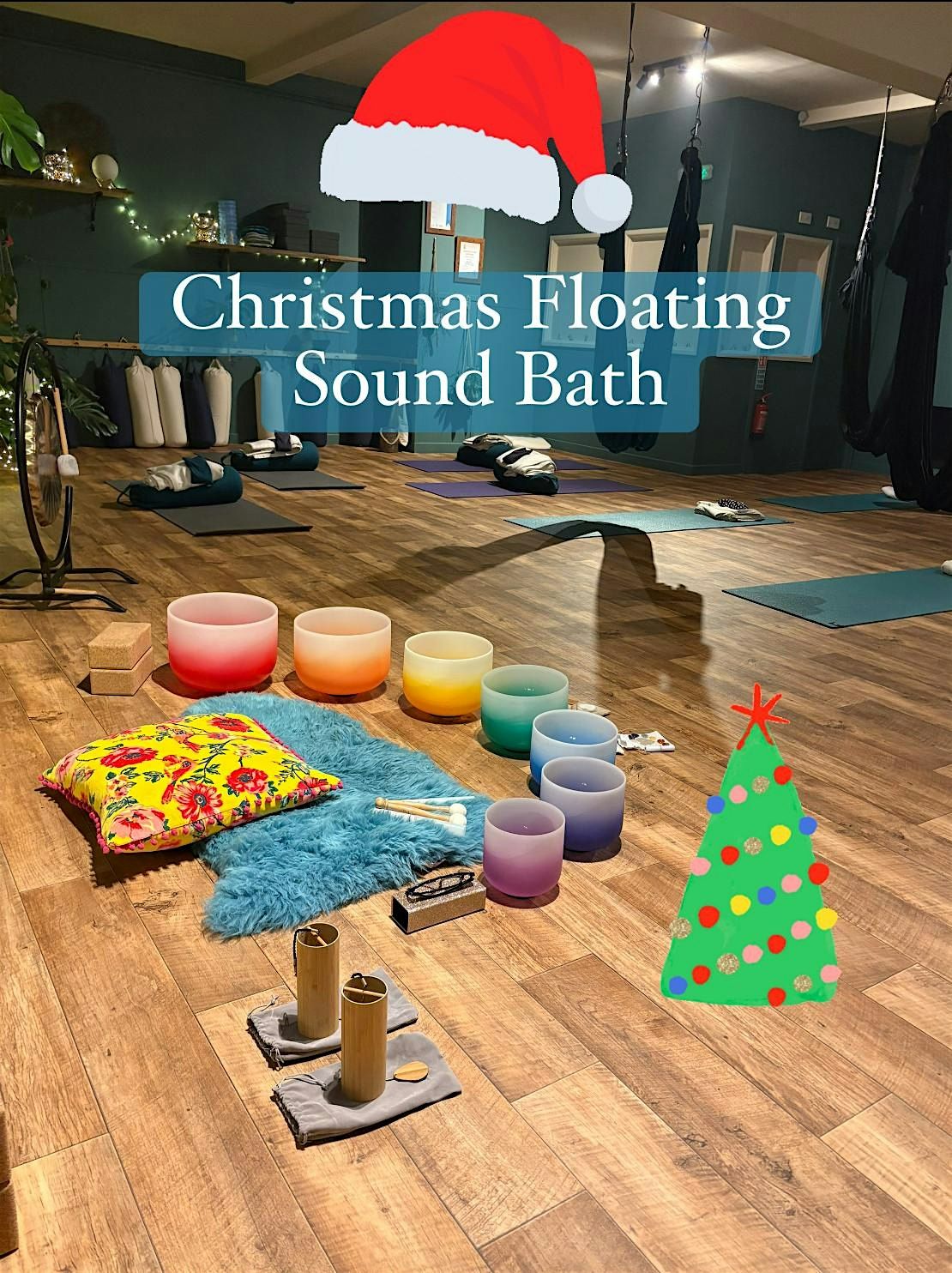 Christmas Floating Sound Bath Ripon Crystal Singing Bowls Gong Reiki Drum, 21 December | Event in Ripon | AllEvents