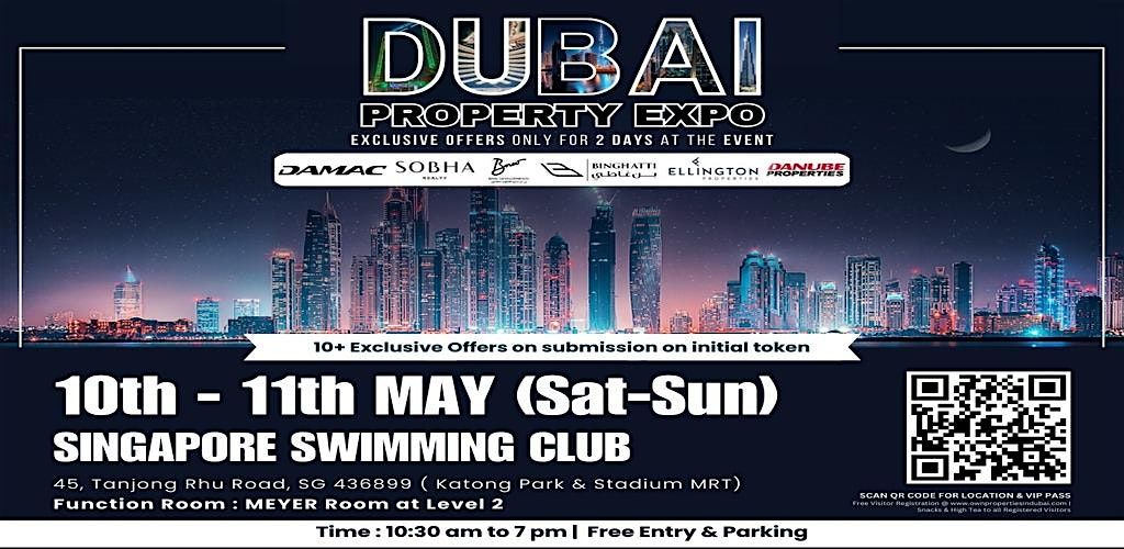 Visit Dubai Property Event Expo in Singapore | Event in Singapore | AllEvents