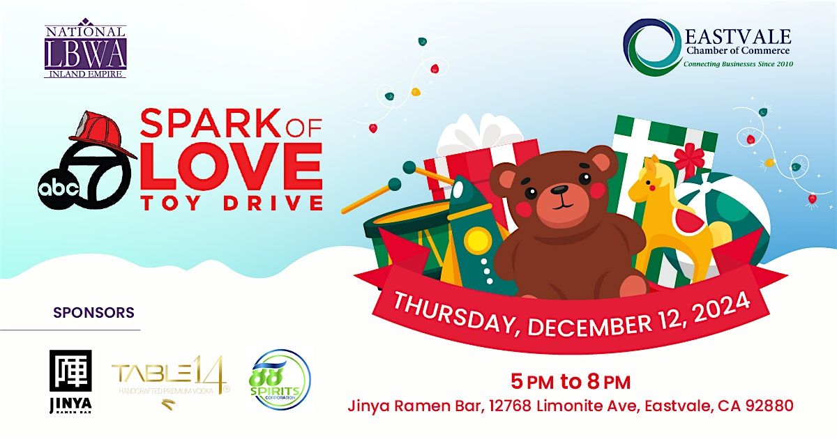 2024 NLBWA-IE / Eastvale Chamber Toy Drive, 12 December | Event in Eastvale | AllEvents