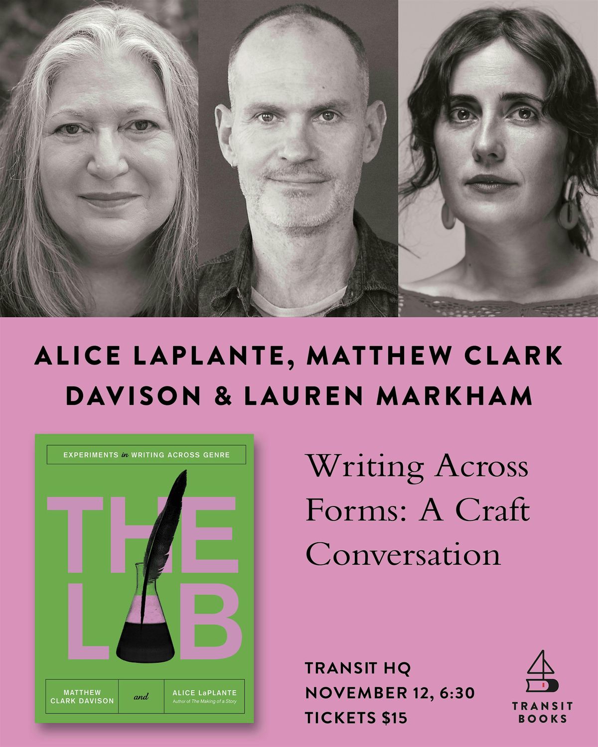 Writing Across Forms with The Lab, 12 November | Event in Berkeley | AllEvents