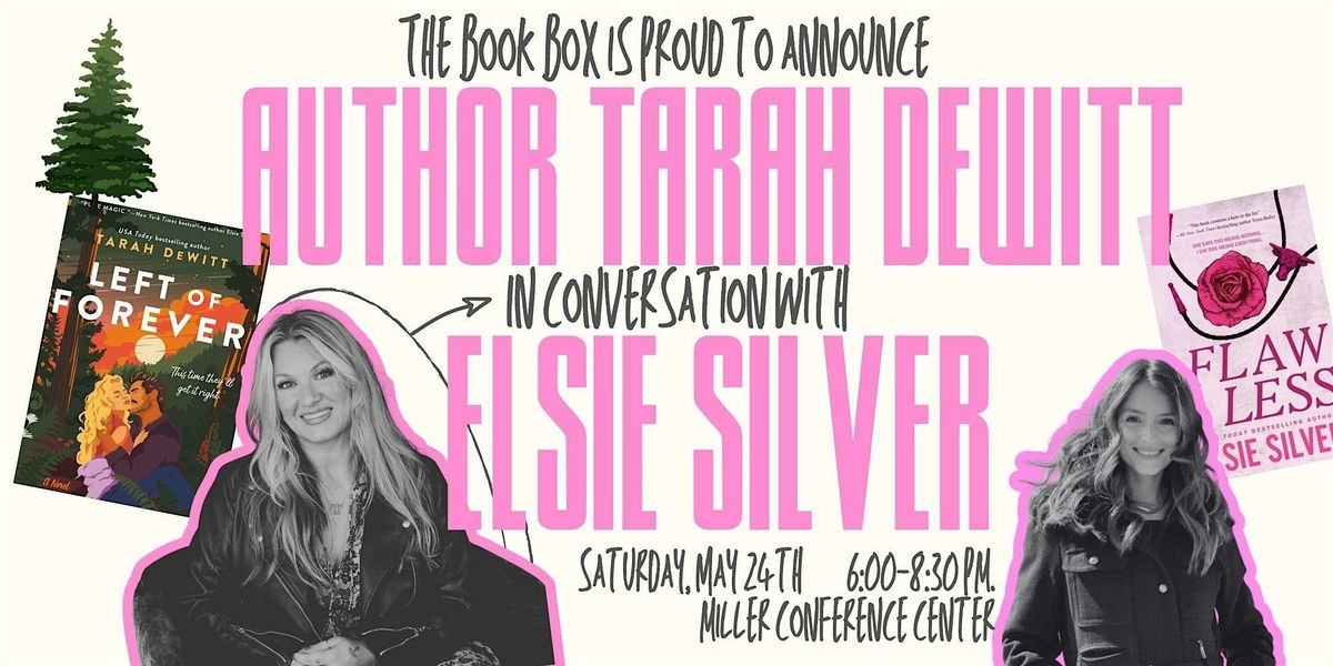 Tarah Dewitt in Conversation with Elsie silver, 24 May | Event in Sandy | AllEvents