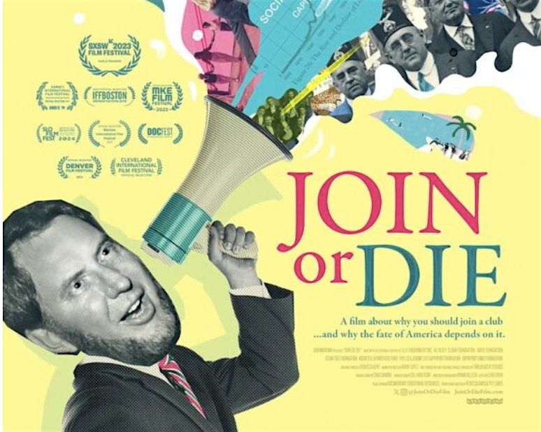 Join or Die Film Screening, 14 May | Event in Brooklyn | AllEvents