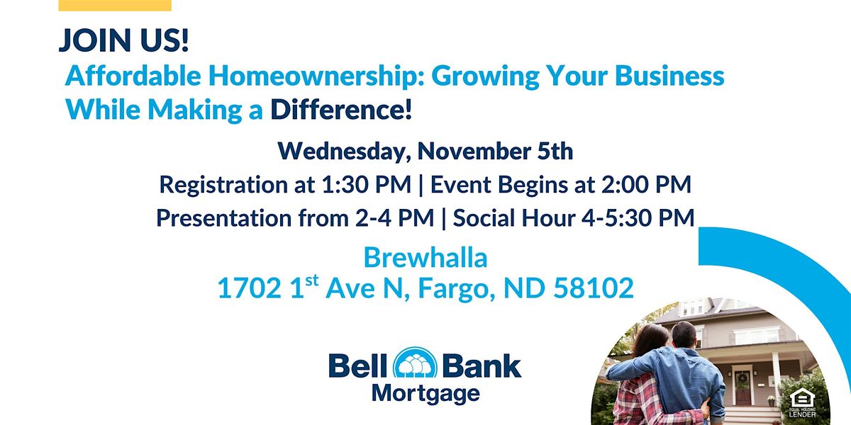 Affordable Ownership: Growing Your Business While Making a Difference!, 5 November | Event in Fargo | AllEvents