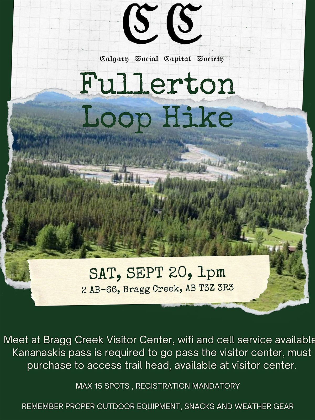 Fullerton Loop Trail, 20 September | Event in Bragg Creek | AllEvents
