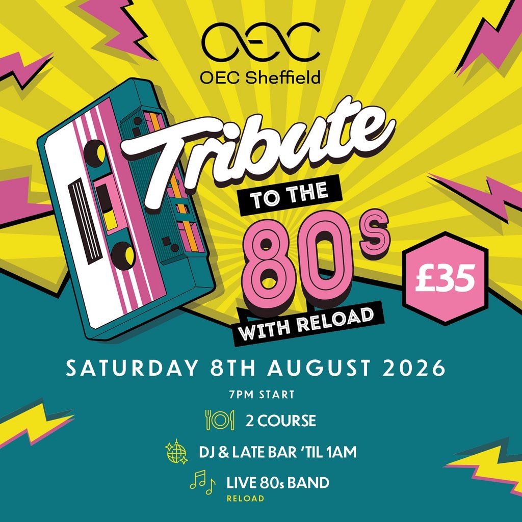 Tribute to 80's, 8 August | Event in Sheffield | AllEvents