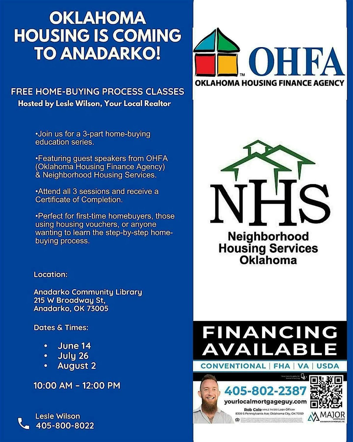 Claim Your Keys: Anadarko Homebuyer Class, 26 July | Event in Anadarko | AllEvents