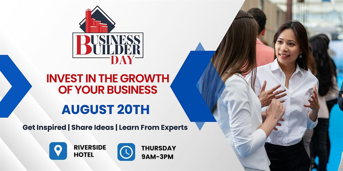 Business Builder Day, 20 August | Event in Boise | AllEvents