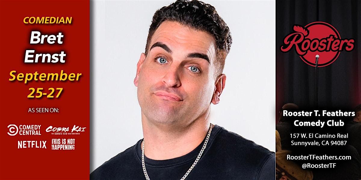 Comedian Bret Ernst, 25 September | Event in Sunnyvale | AllEvents