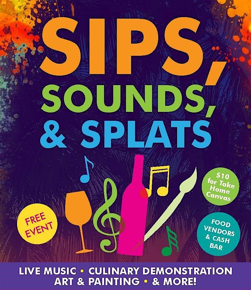 Sips, Sounds & Splats: An Evening of Creativity & Community!, South ...