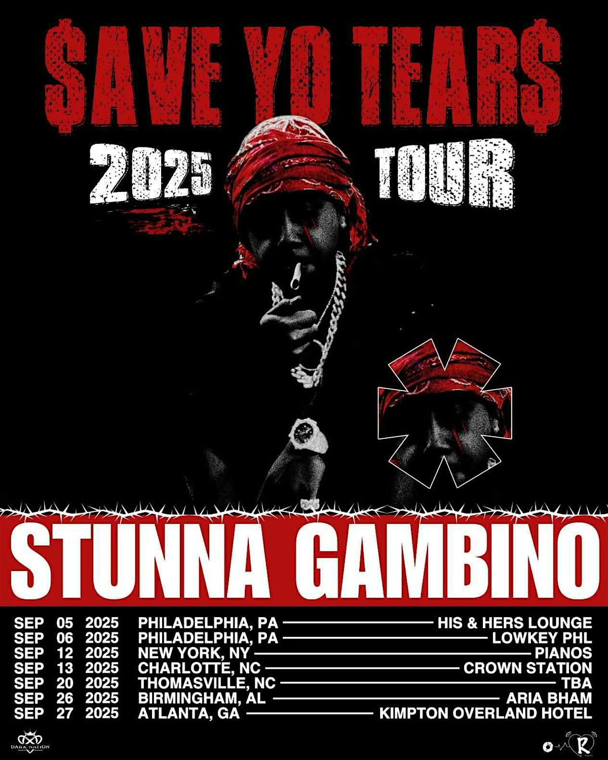 Save Yo Tears, 13 September | Event in Charlotte | AllEvents