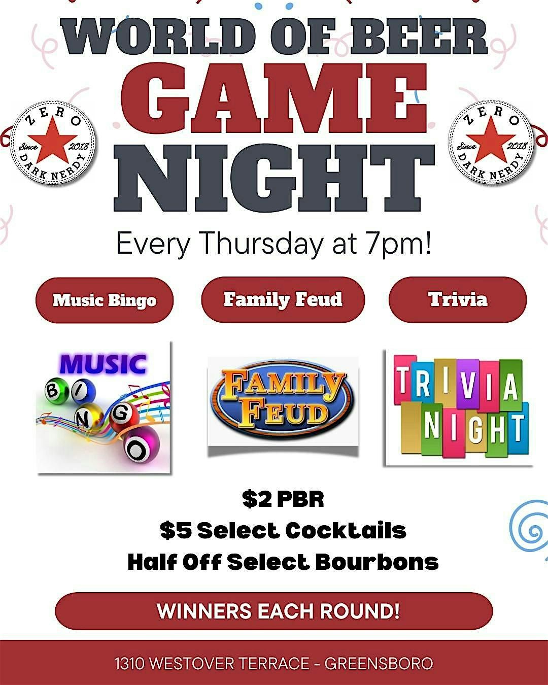 Game Night at World of Beer Greensboro | Event in Greensboro | AllEvents