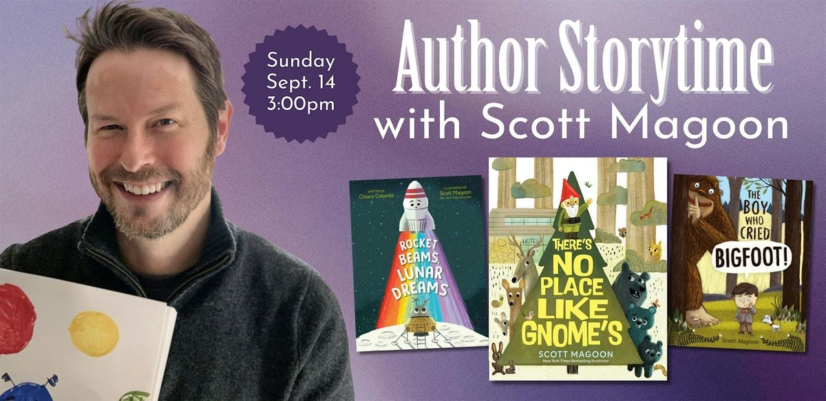 Author Storytime with Scott Magoon, 14 September | Event in Plainville | AllEvents