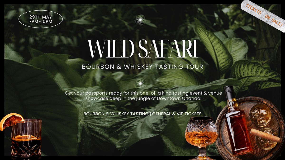 Wild Safari Bourbon & Whiskey Tour, 20 June | Event in Orlando | AllEvents