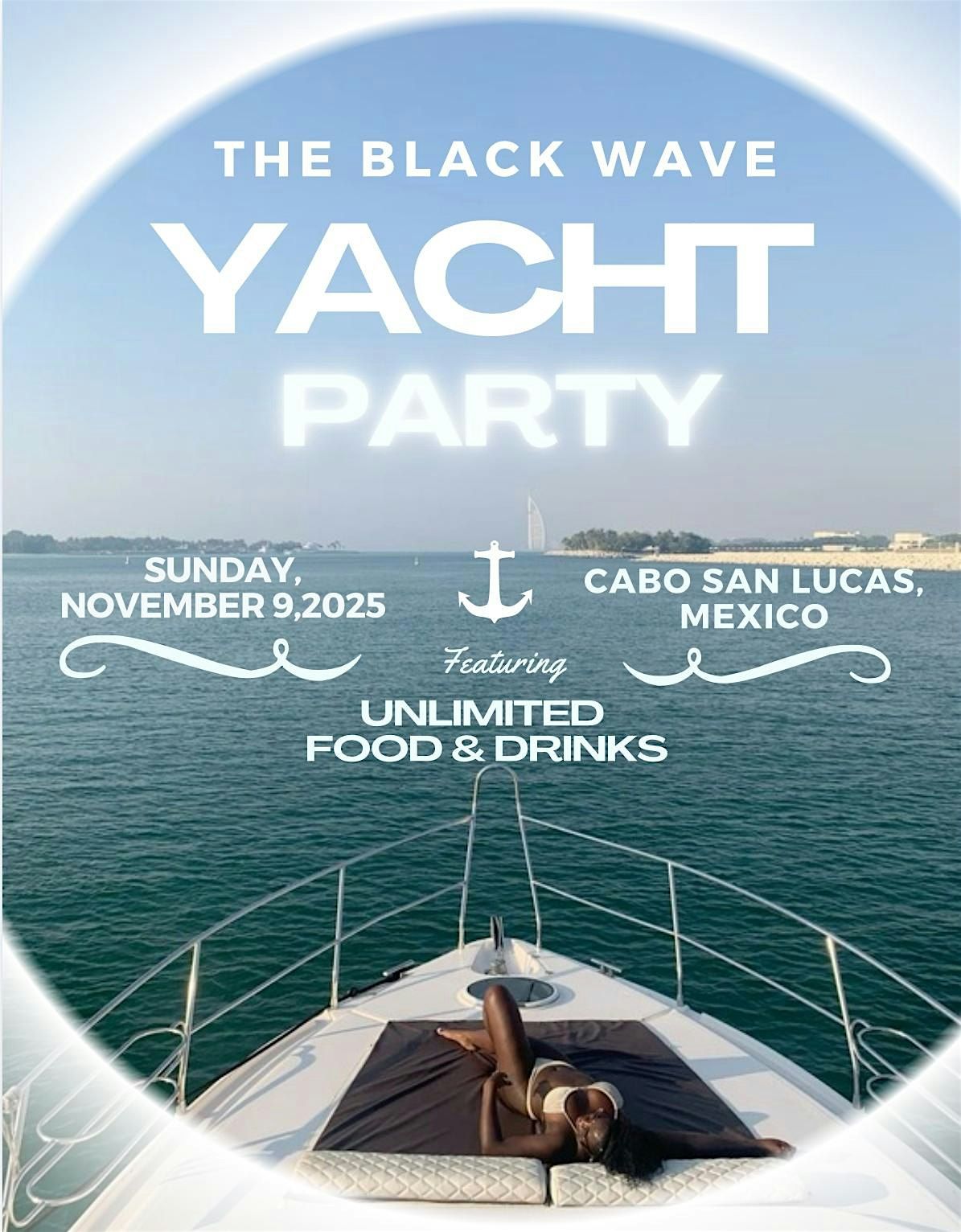The Black Wave Yacht Party: Cabo Edition, 9 November | Event in Cabo San Lucas | AllEvents