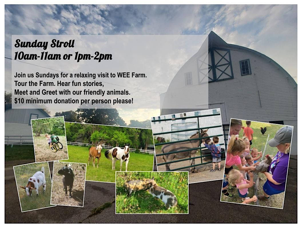 Sunday Stroll: Meet The Animals + Farm History | Event in Savage | AllEvents