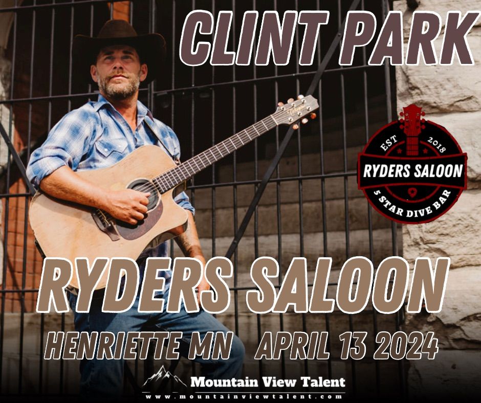 Clint Park at Ryders Saloon Henriette MN, Ryders Saloon, Henriette