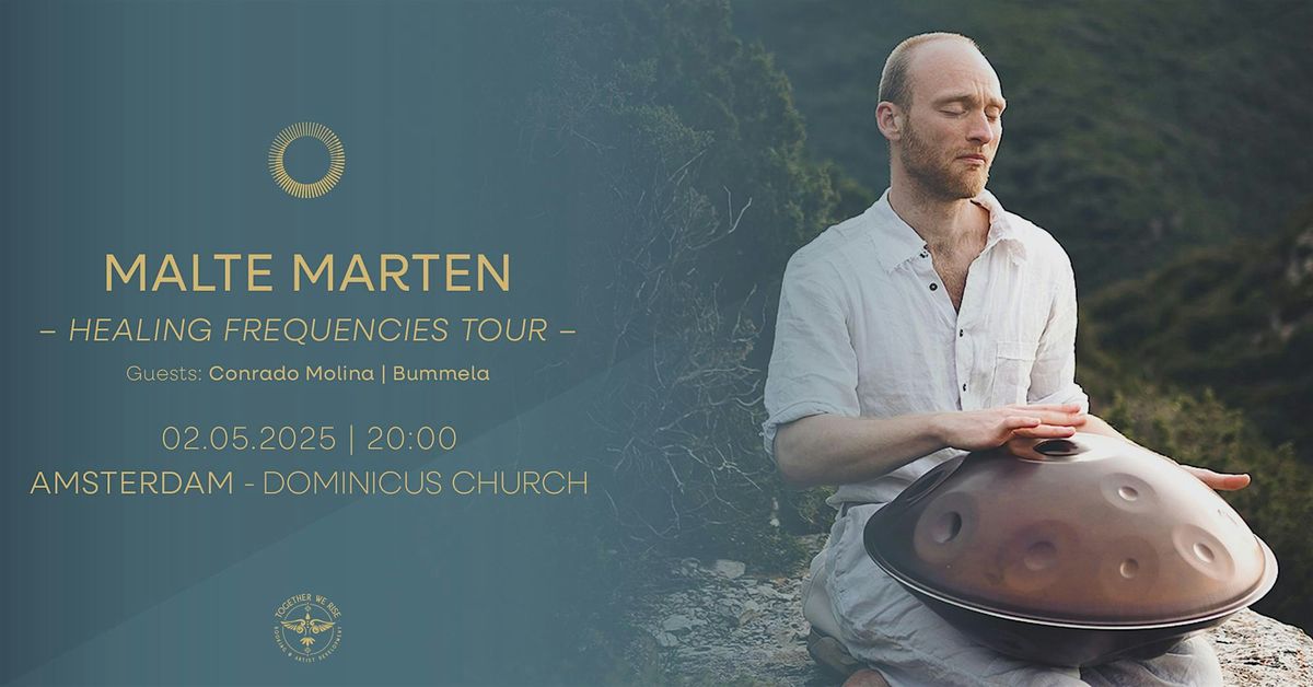 Malte Marten Handpan Concert | Healing Frequencies Tour 2025, 2 May | Event in Amsterdam | AllEvents