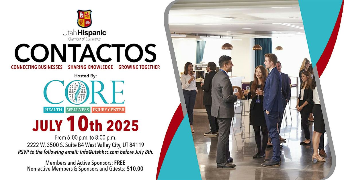 CONTACTOS - July - Networking Event, 10 July | Event in West Valley City | AllEvents