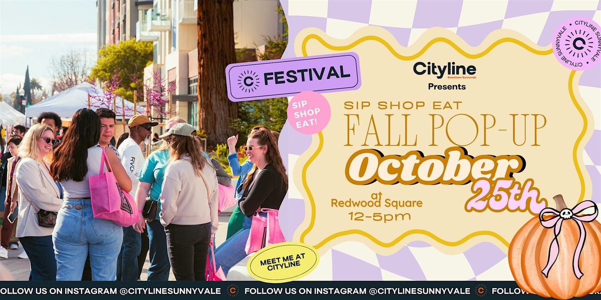 Sip Shop Eat Fall Up, 25 October | Event in Sunnyvale | AllEvents