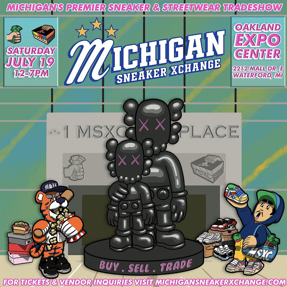 MICHIGAN SNEAKER XCHANGE - JULY 19TH, 2025, 19 July | Event in Waterford Twp | AllEvents