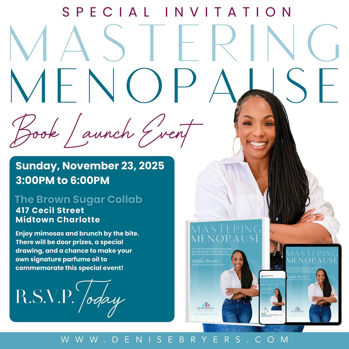 Mastering Menopause Book Launch Event | Event in Charlotte | AllEvents