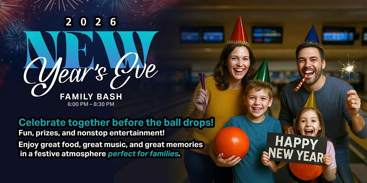 NYE Family Bash at Hillside Bowl!, 31 December | Event in Hillside | AllEvents