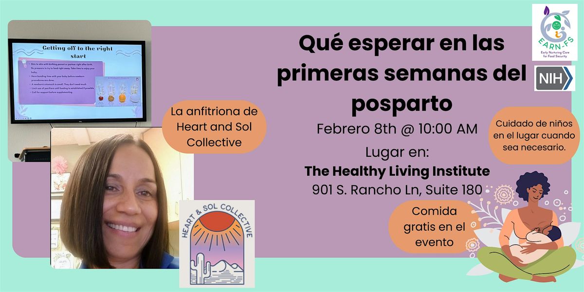 EARN-FS 2025 Community Workshop Series:Qué esperar en las primeras semanas, 20 September | Event in Las Vegas