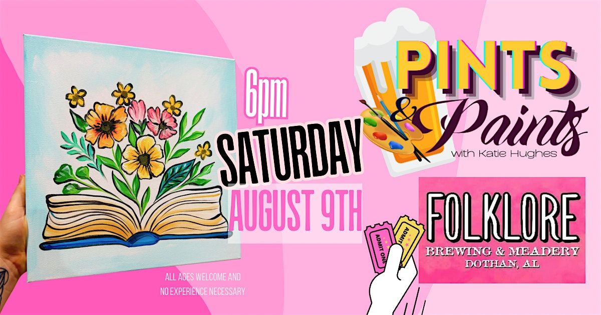 Pints & Paints at Folklore Brewing Dothan, 9 August | Event in Dothan | AllEvents