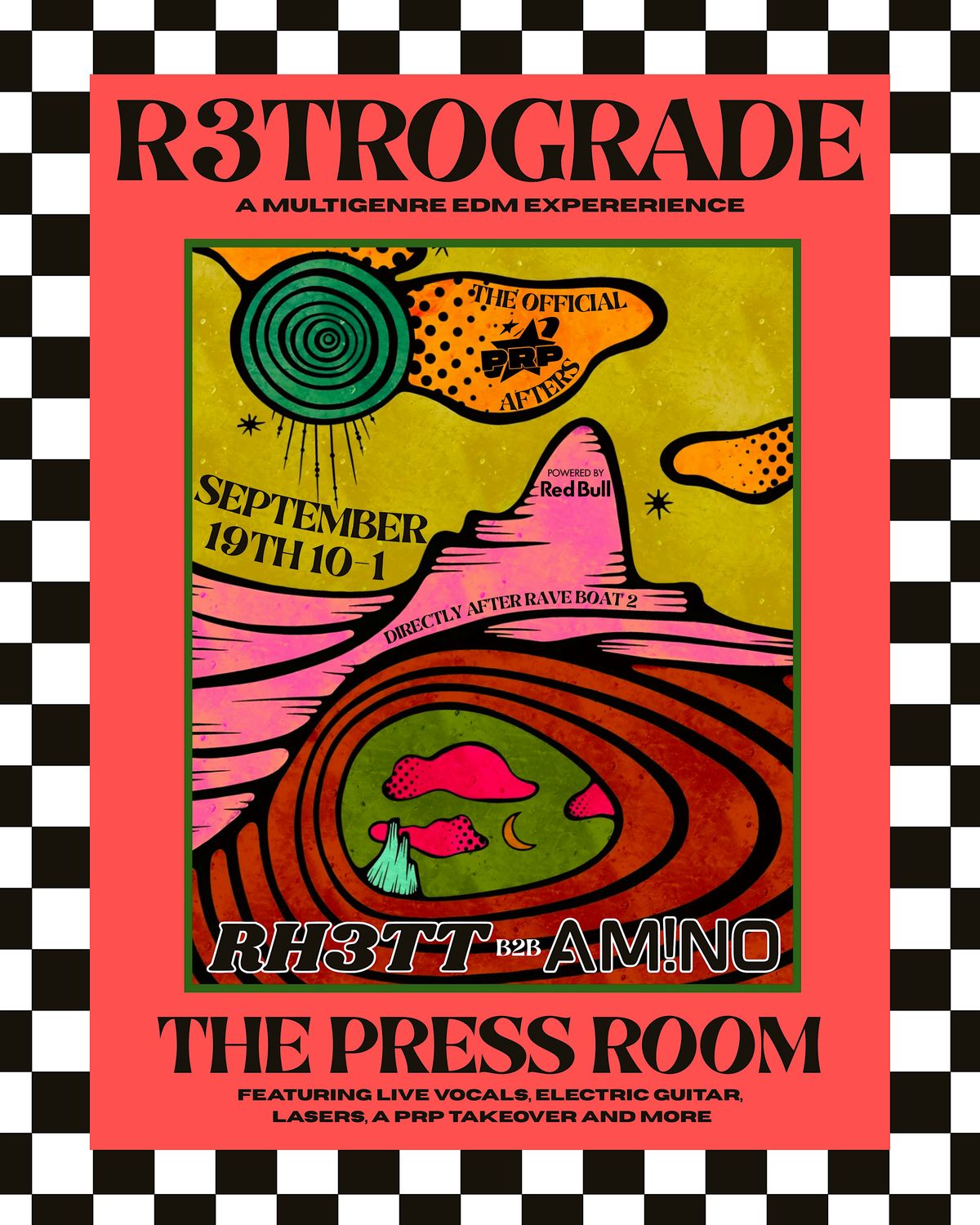 R3TROGRADE: A Multigenre EDM Experience with RH3TT & AM!NO, 19 September | Event in Portsmouth | AllEvents