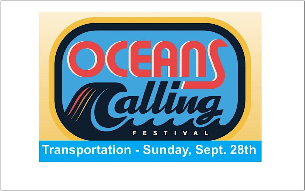 Roundtrip Travel to Oceans Calling Festival - Sunday, September 28th, 28 September | Event in Ocean City | AllEvents