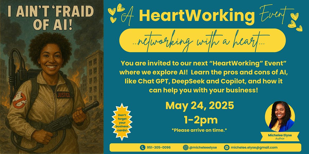 "I Ain't 'Fraid of AI!" = Learn about AI and How it Can Help Your Business!, 24 May | Event in Rancho Cucamonga