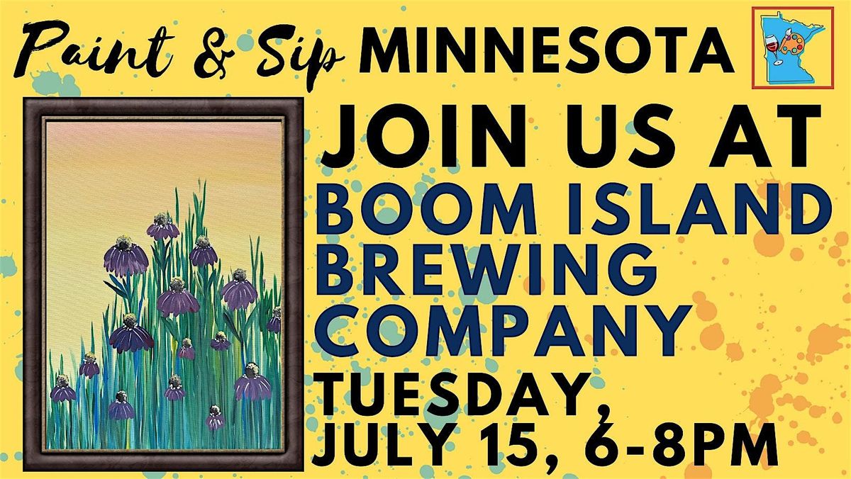 July 15 Paint & Sip at Boom Island Brewing Co., 15 July | Event in Minnetonka | AllEvents