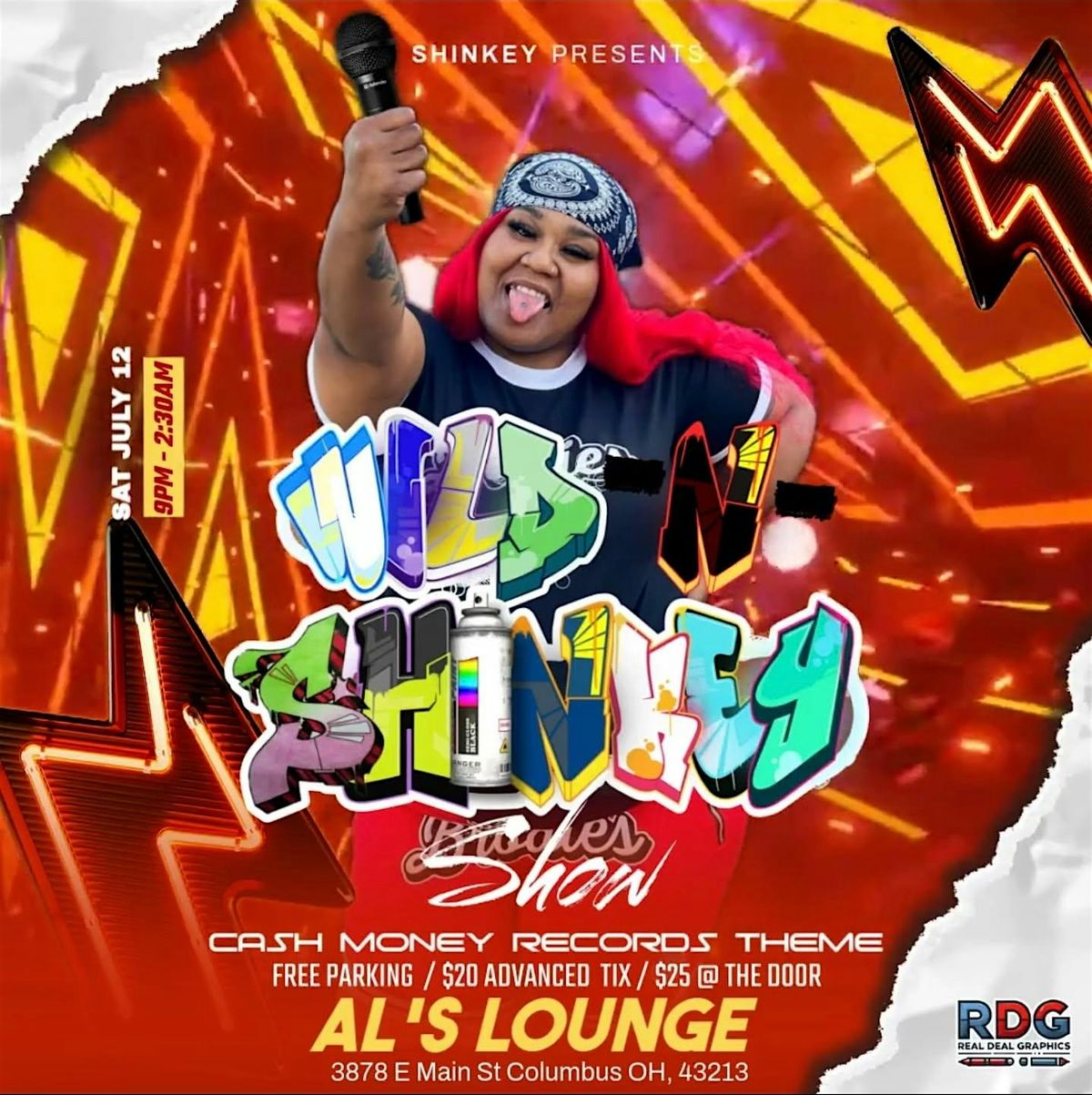 WildNShinkey Show, 12 July | Event in Columbus | AllEvents