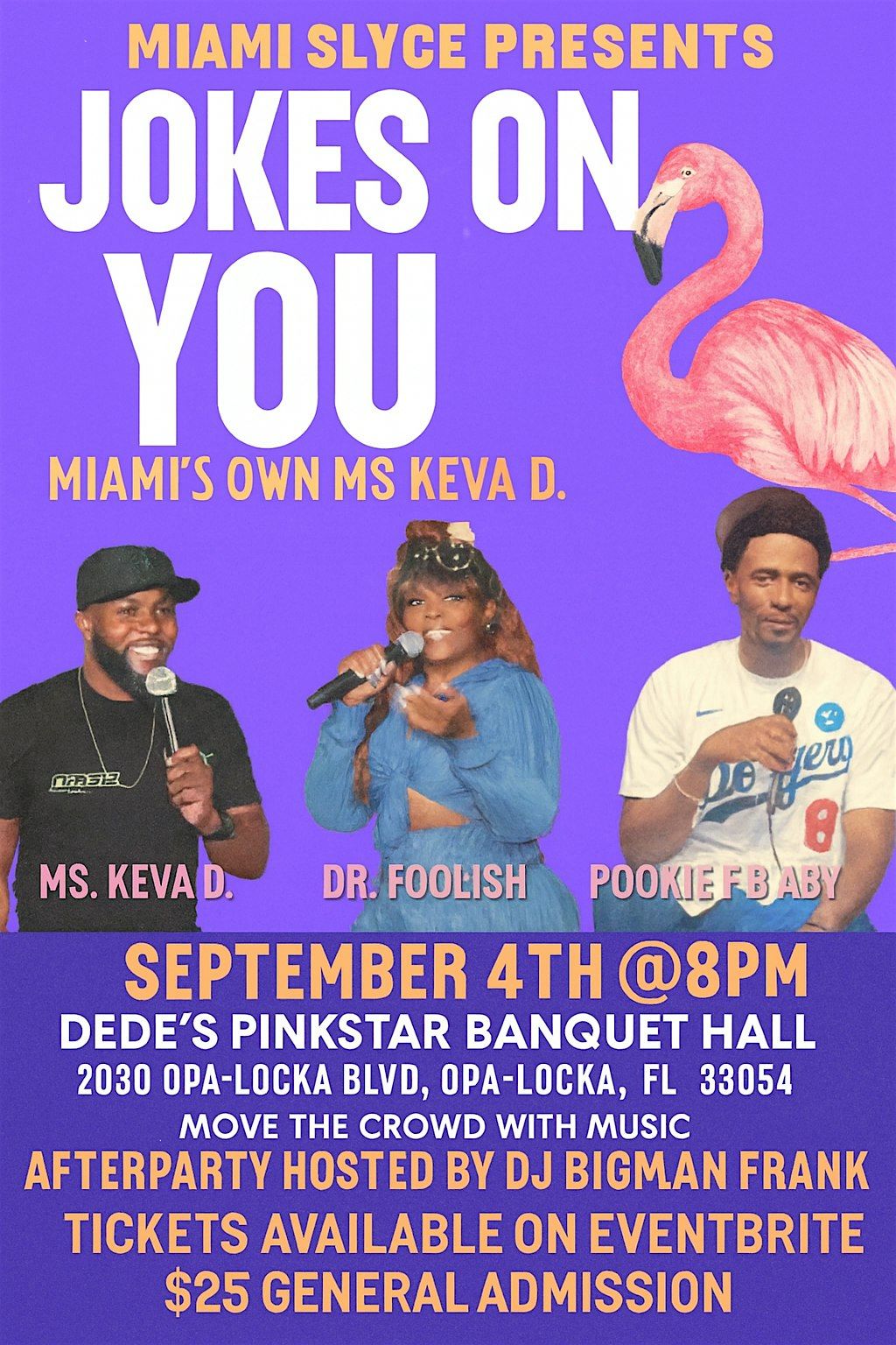 Jokes on You, 4 September | Event in Opa-locka | AllEvents