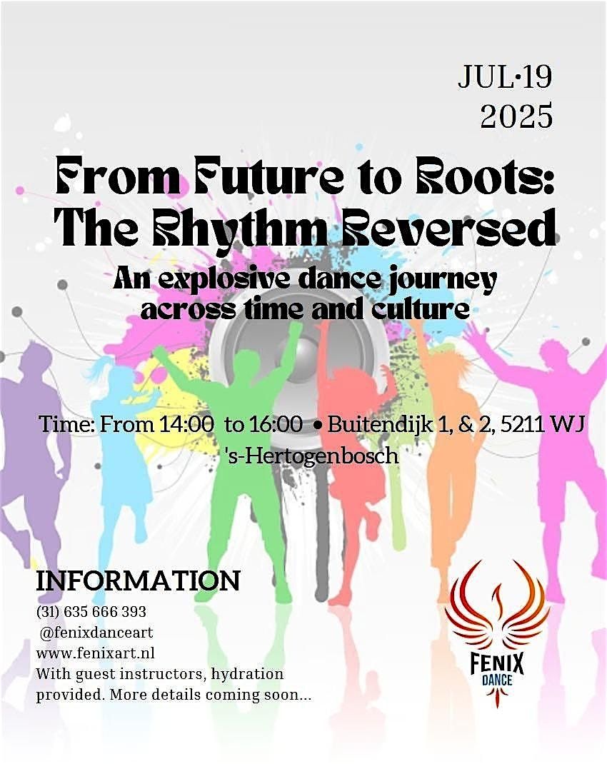 From Future to Roots: The Rhythm Reversed, 19 July | Event in 's-Hertogenbosch | AllEvents