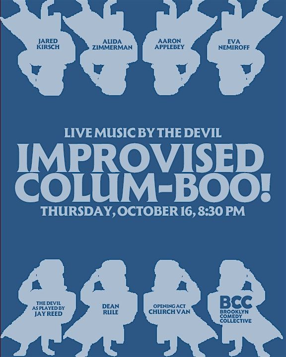 Improvised Colum-BOO!, 16 October | Event in Brooklyn | AllEvents