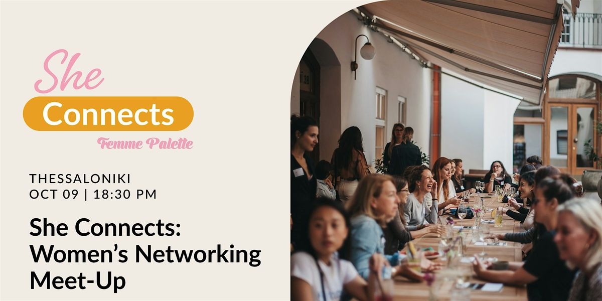 Femme Palette Women’s Networking Meet-Up in Thessaloniki, 9 October | Event in Thessaloniki | AllEvents