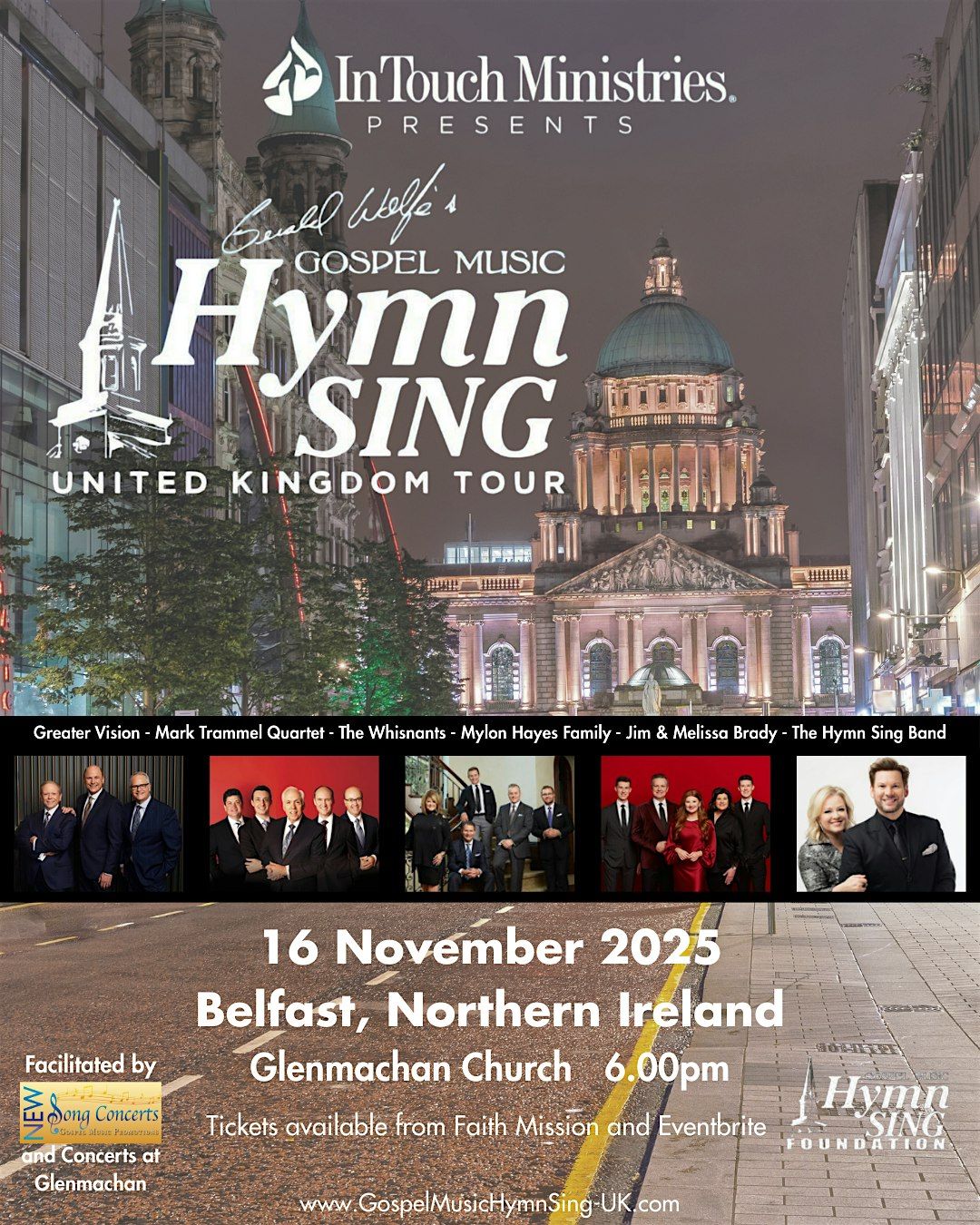 Gerald Wolfe Hymn Sing UK Tour, Belfast, 16 November | Event in Belfast | AllEvents