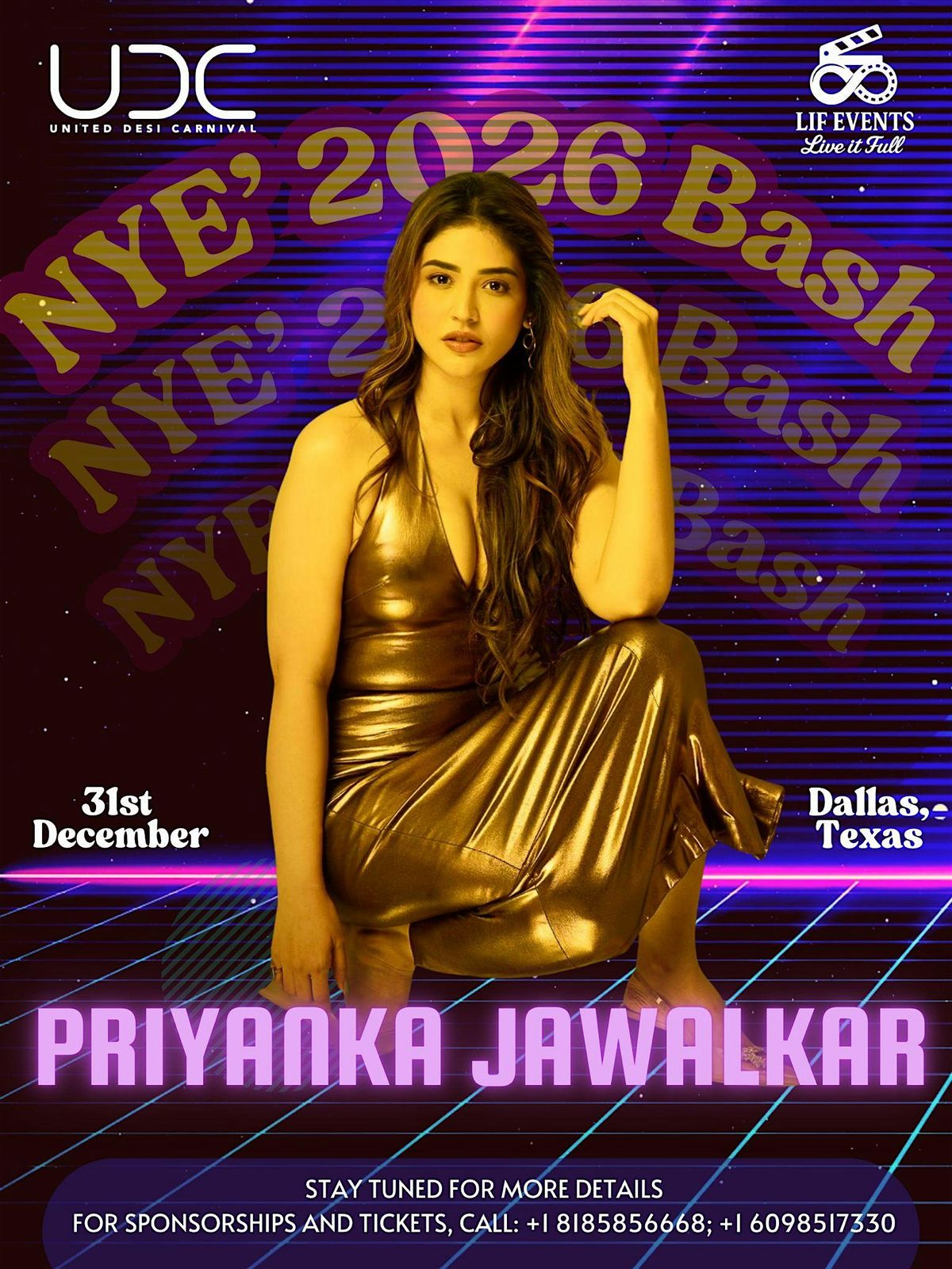 DALLAS NEW YEARS EVE WITH PRIYANKA JAWALKAR, 31 December | Event in Carrollton | AllEvents