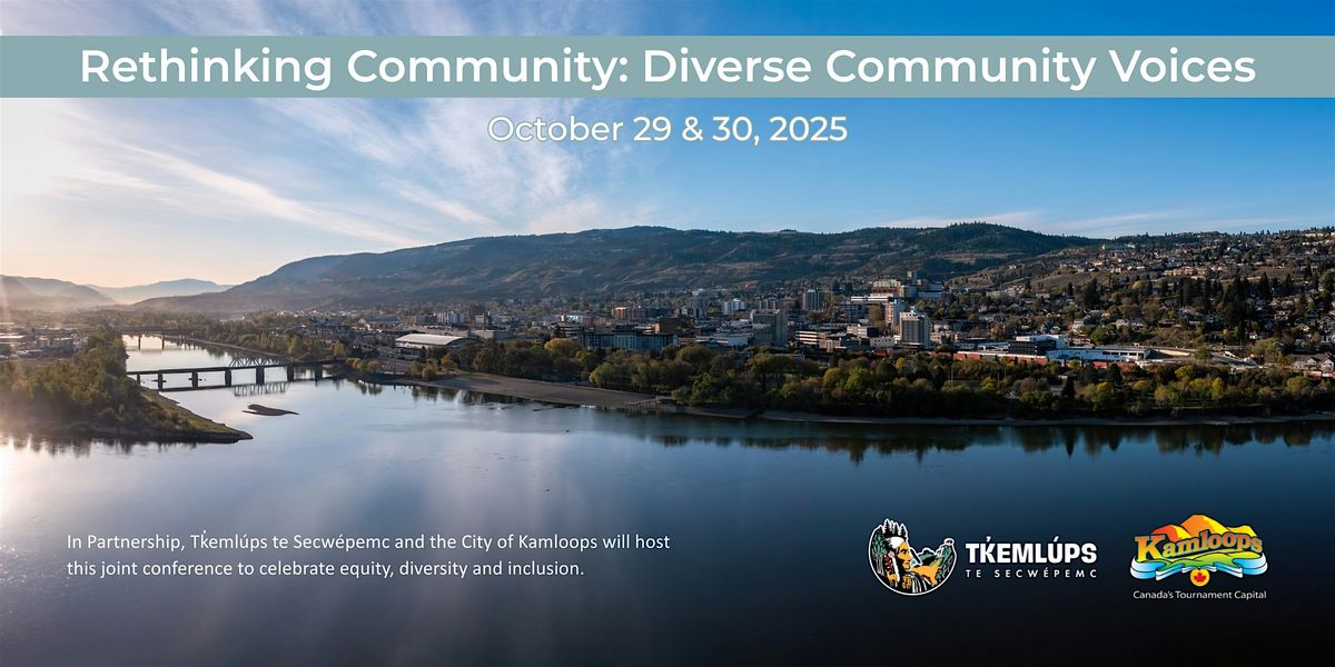 Rethinking Community: Diverse Community Voices, 29 October | Event in Kamloops | AllEvents