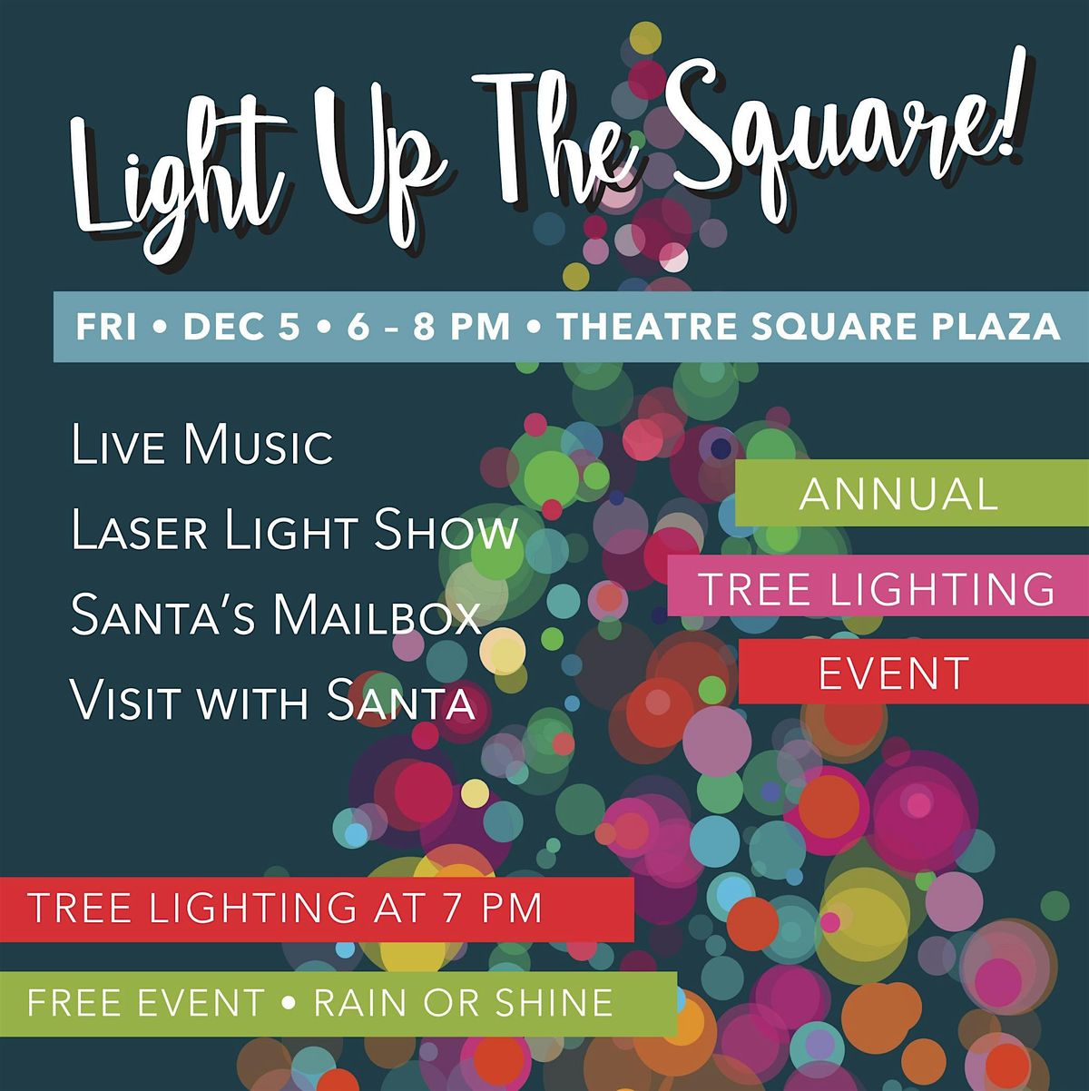 Light Up the Square Tree Lighting Celebration, 5 December | Event in Petaluma | AllEvents