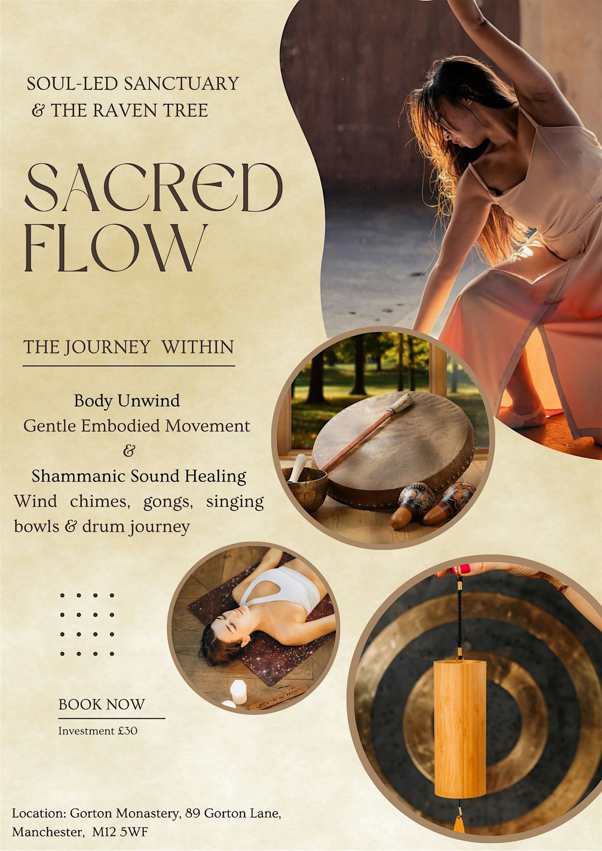 Sacred Flow, 19 October | Event in Manchester | AllEvents