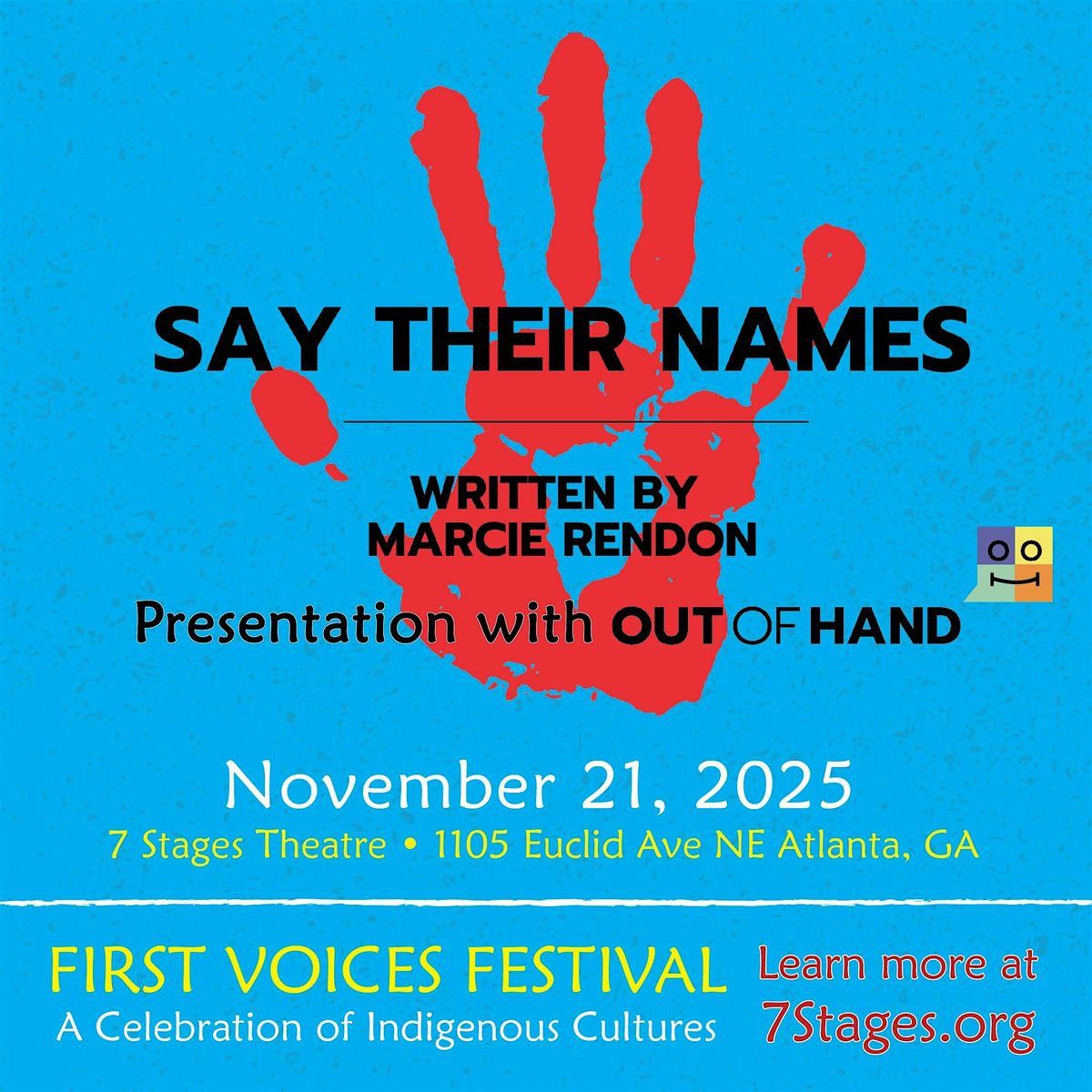 Say Their Names – presentation in partnership with Out of Hand Theater, 21 November | Event in Atlanta | AllEvents