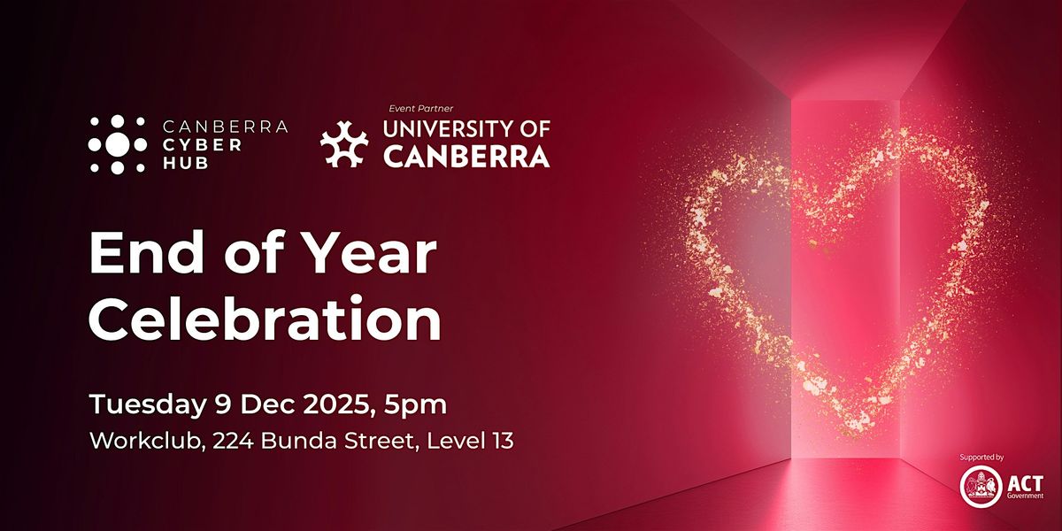 End of Year Celebration, 9 December | Event in Canberra | AllEvents