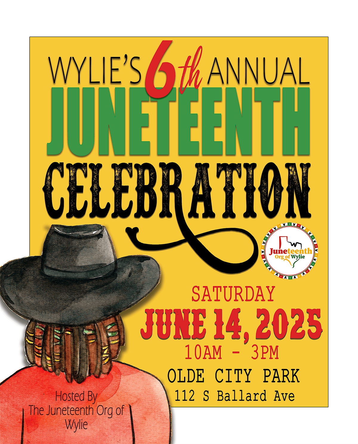 Wylie's 6th Annual Juneteenth Freedom Celebration, 14 June | Event in Wylie | AllEvents