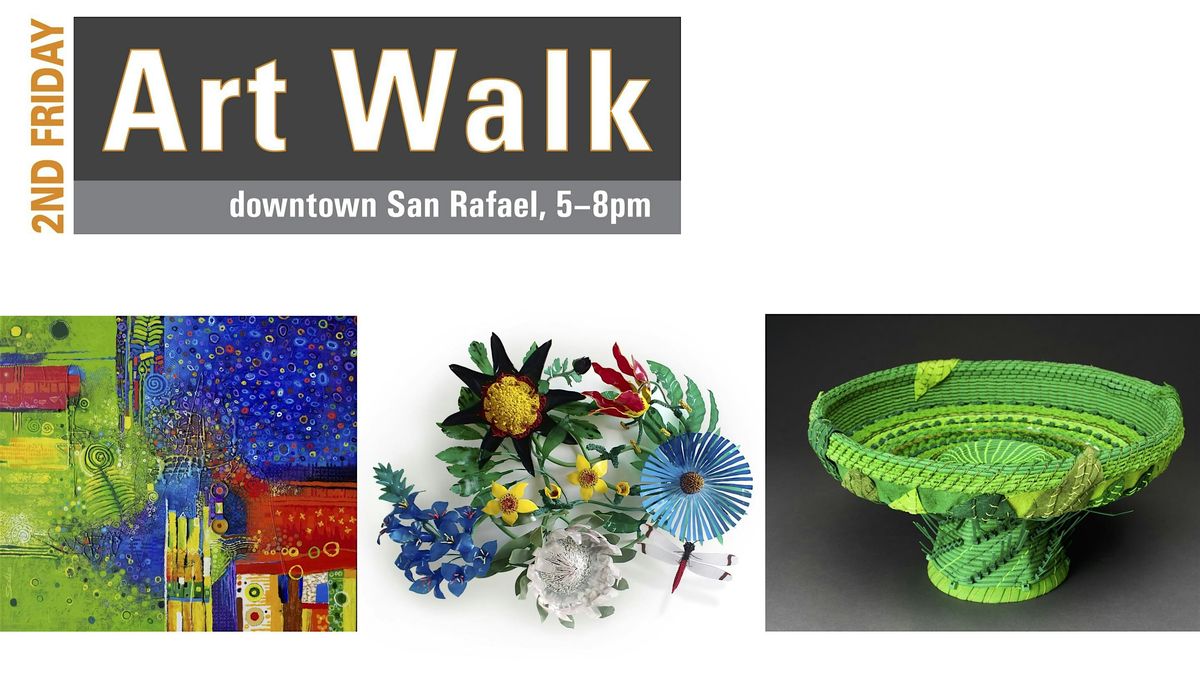 2nd Friday Art Walk • Downtown San Rafael • October 10, 2025, 10 October | Event in San Rafael | AllEvents