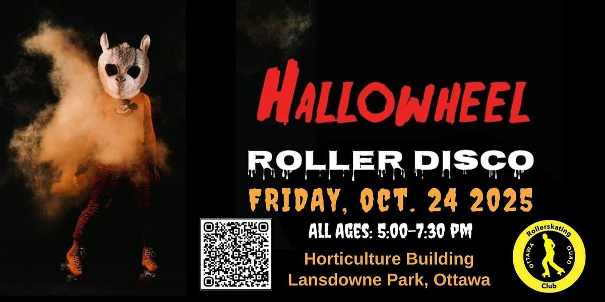 Hallowheel Roller Party 2025 - All Ages Session, 24 October | Event in Ottawa | AllEvents